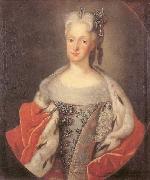 Louis de Silvestre Portrait of Maria Josepha of Austria Spain oil painting artist